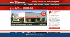 Desktop Screenshot of olanplastics.com